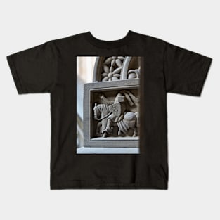 Stone work in  Penrhyn castle2 Kids T-Shirt